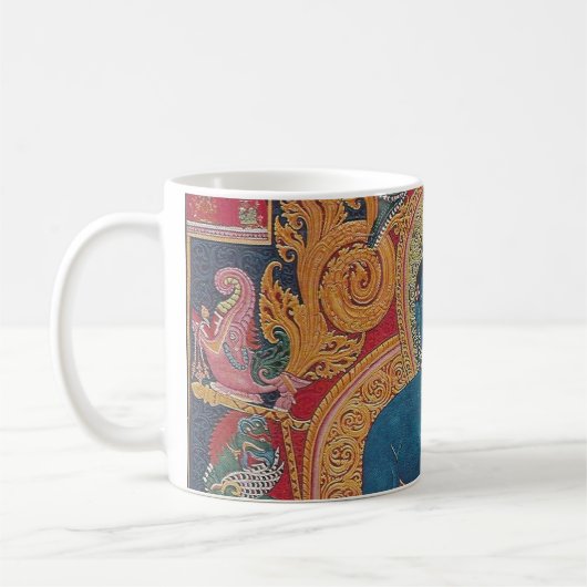 Blue Buddha schöne Tasse (Links)