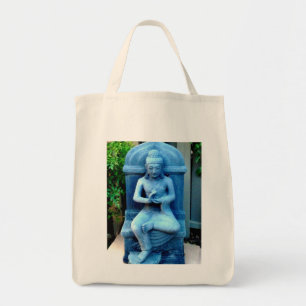 Blue Buddha Tote Tragetasche
