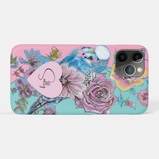 Blue Budgie Frische Pasta machen Case-Mate iPhone Hülle (Rückseite (Horizontal))