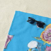 Blue Budgie Giro Strandtuch (Beispiel)