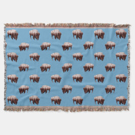 Blue Buffalo Herd Decke