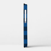 Blue Buffalo Kariert Case-Mate iPhone Hülle (Rückseite / Links)