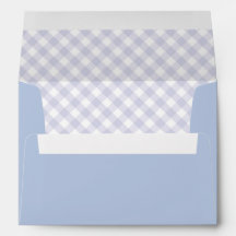Blue Buffalo Kariert Lined Envelope