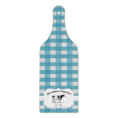 Blue Buffalo - Karierte Kuhschneiderei Schneidebrett (Vorderseite)