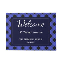 Blue Buffalo Karierter Karo Gemustert Personalisie