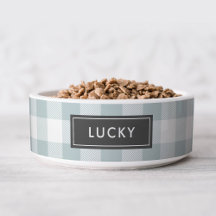 Blue Buffalo Karo Monogram | Editierbare Farben