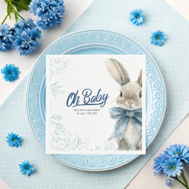 Blue Bunny Baby Dusche Serviette