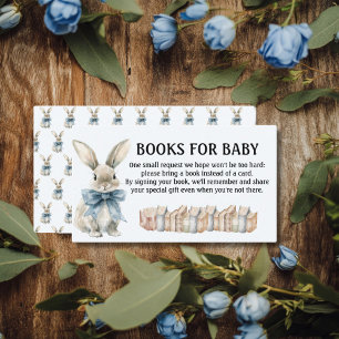 Blue Bunny books für Baby Begleitkarte