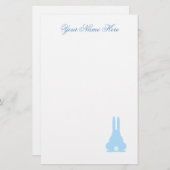 Blue Bunny Briefpapier (Vorne/Hinten)