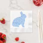 Blue Bunny Disposable Paper Napkins Serviette (Beispiel)