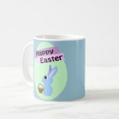 Blue Bunny Happy Oaster Kaffeetasse (Vorderseite Links)