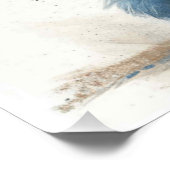 Blue Bunny Mouse: Ein bisschen Whimsy Bunny Poster (Ecke)