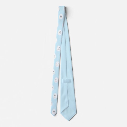 Blue Bunny Neck Tie Krawatte (Rückseite)