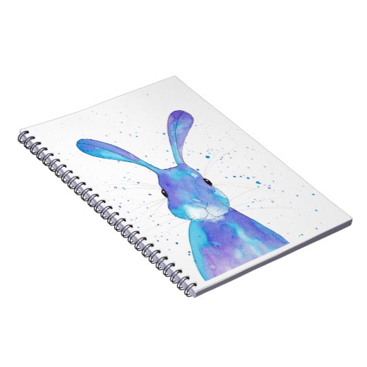 Blue Bunny Peppermint Art Note Book Notizblock (Rechte Seite)