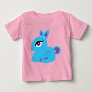 Blue Bunny Säugling T - Shirt