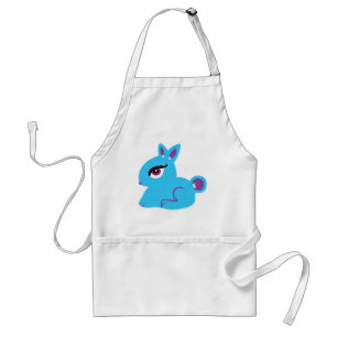 Blue Bunny Schürze