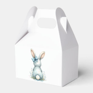 Blue Bunny Schwanz Cottontail Ostern Bunny Benjami Geschenkschachtel