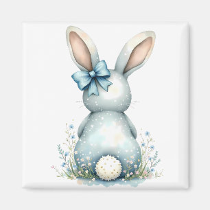 Blue Bunny Schwanz Cottontail Ostern Bunny Benjami Magnet