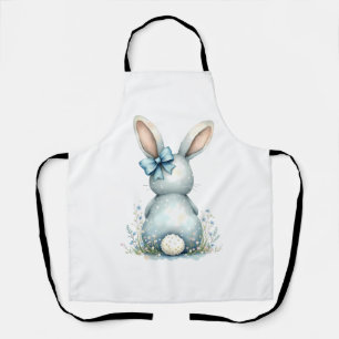 Blue Bunny Schwanz Cottontail Ostern Bunny Benjami Schürze