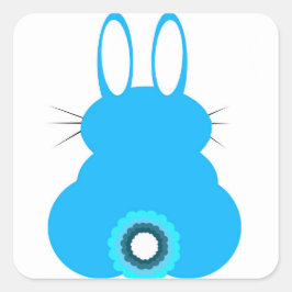Blue Bunny Stickers