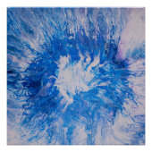 Blue Burst Poster (Vorderseite)