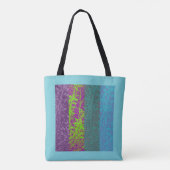 Blue Bush Tote Bag Tasche (Rückseite)