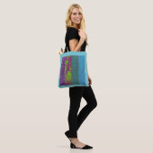 Blue Bush Tote Bag Tasche (Am Model)