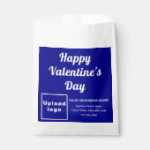 Blue Business Brand; Valentine; Papiertüte Geschenktütchen (Vorderseite)