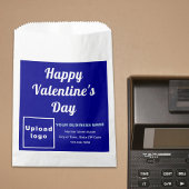 Blue Business Brand; Valentine; Papiertüte Geschenktütchen