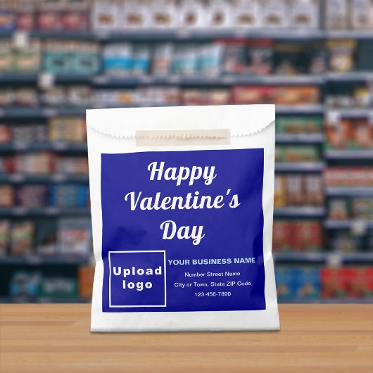 Blue Business Brand; Valentine; Papiertüte Geschenktütchen