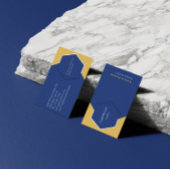 Blue Business Card für Unternehmen Visitenkarte