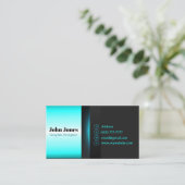 Blue Business Cards 16 Pack mit 100 Stück Visitenkarte (Stehend Vorderseite)