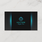 Blue Business Cards 16 Pack mit 100 Stück Visitenkarte (Rückseite)