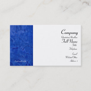 Blue Business Cards Visitenkarte