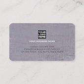 Blue Business Cards with World Map and Planes Visitenkarte (Rückseite)