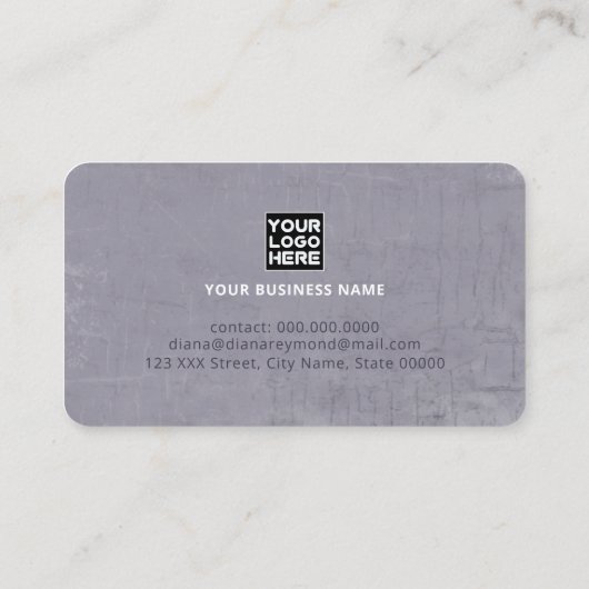 Blue Business Cards with World Map and Planes Visitenkarte (Rückseite)