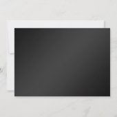 Blue Business-Einladung Einladung (Rückseite)