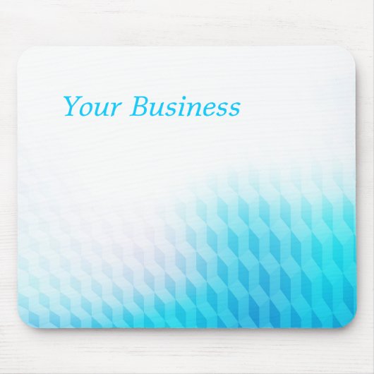 Blue Business Hintergrund Mousepad (Vorne)