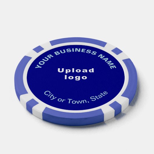 Blue-Business-Markenbezeichnung für Poker-Chips Pokerchips (Einzeln)