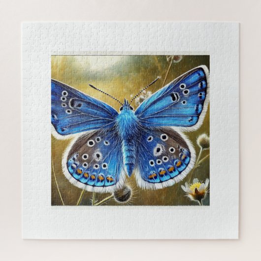 Blue butterflies 040724IREF106 - Watercolor Puzzle (Vertikal)