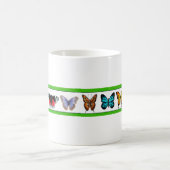 Blue Butterflies (Bridget Collection) Kaffeetasse (Mittel)