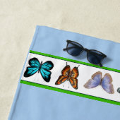 Blue Butterflies (Bridget Collection) Strandtuch (Beispiel)