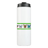 Blue Butterflies (Bridget Collection) Thermosbecher (Vorderseite)