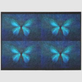 Blue Butterfly 4 Decoupage Tissue Paper Seidenpapier