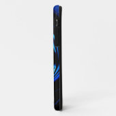 Blue Butterfly Abstrakt Case-Mate iPhone Hülle (Hinten/Links)