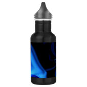 Blue Butterfly Abstrakt Edelstahlflasche (Links)