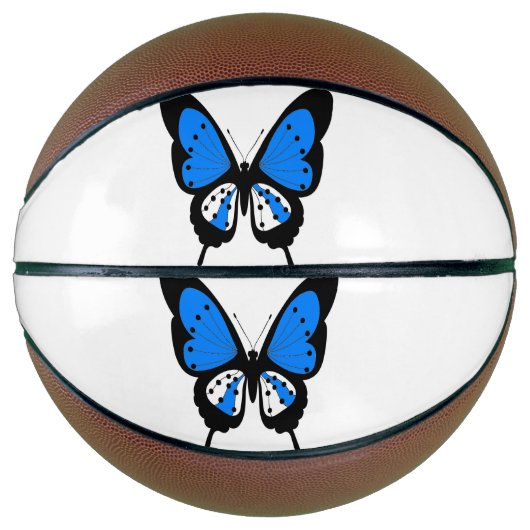 Blue Butterfly Basketball (Vorderseite)