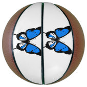 Blue Butterfly Basketball (Vertikal)