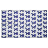 Blue Butterfly Custom Polyester Poplin Fabric Stoff (Fat Quarter (45,7 x 55,9 cm))