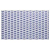 Blue Butterfly Custom Polyester Poplin Fabric Stoff (Yard (91,4 cm))